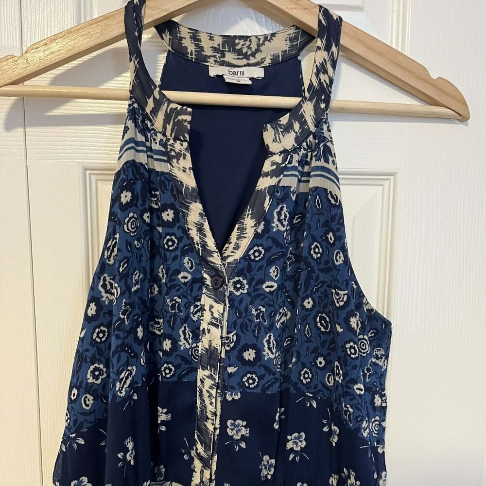 Patterned Handkerchief Dress